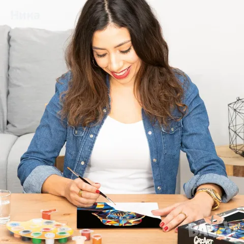 Рисуване по номера Star Wars- Дарт Вейдър, снимка 3 - Рисуване и оцветяване - 48769616