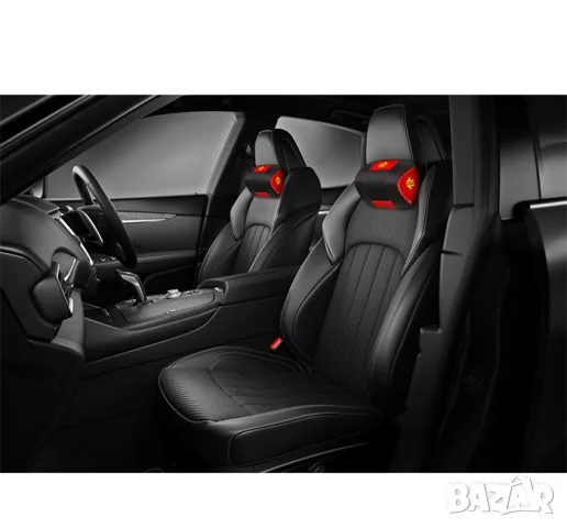 Възглавница за врат MOMO Comfort Carbon с мемори пяна, снимка 2 - Аксесоари и консумативи - 55859626