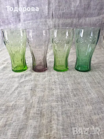 Рекламни колекционерски чаши - Coca Cola - 4 броя