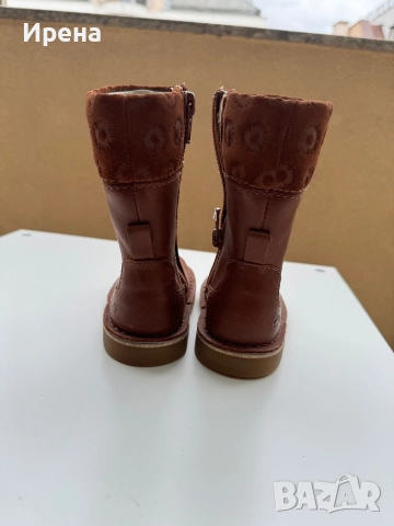 Детски ботушки Clarks естествена кожа-20,22,23 номер, снимка 4 - Детски боти и ботуши - 52621424