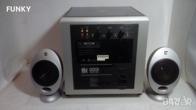 KEF PSW 2010 Subwoofer & HTS2001