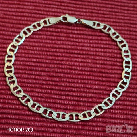 Сребърна гривна, унисекс. 