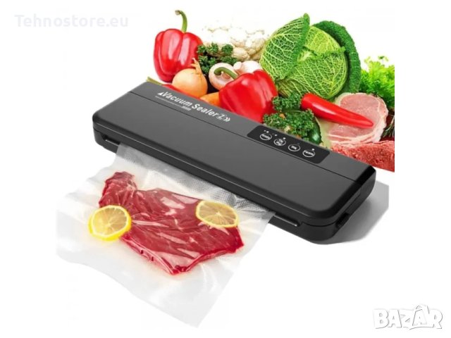 МАШИНА ЗА ВАКУУМИРАНЕ VACUUM SEALER + 10 ТОРБИЧКИ, снимка 1 - Други стоки за дома - 42428653