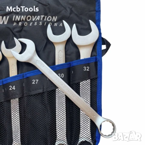 Комплект звездогаечни ключове 6-32mm 14 части GOODKING, снимка 2 - Ключове - 51182311