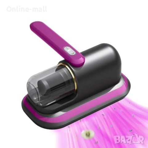 Професионална Безжична Прахосмукачка за Матраци и Мека Мебел – UV Стерилизация, Ултразвук и HEPA Фил, снимка 2 - Прахосмукачки - 53244049