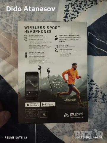 Безжични спортни слушалки Jaybird Freedom 2, снимка 2 - Безжични слушалки - 49689658