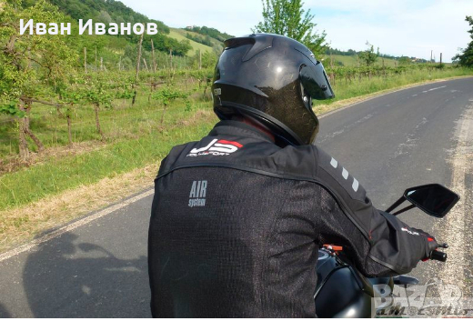 мото яке  Jollisport Double J с подплата , снимка 2 - Якета - 36261257