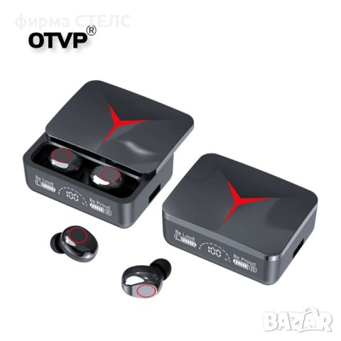 Геймърски слушалки STELS M90, True Wireless, IPX2, Bluetooth, Touch Control, Черен, снимка 7 - Безжични слушалки - 41515044