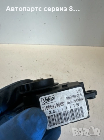 Citroen DS4 мотор за клапа на отопление T1006419G, оригинален, 1.6 HDi, 2011 г., снимка 2 - Части - 53132780