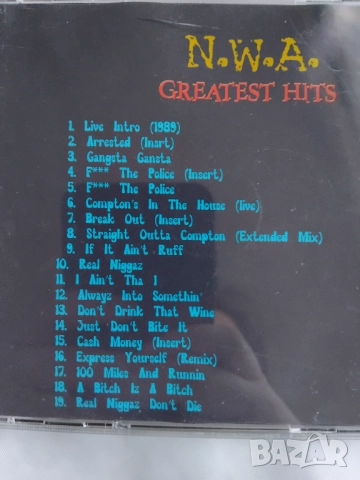 N.W.A – Greatest Hits - матричен диск музика, снимка 2 - CD дискове - 52950236