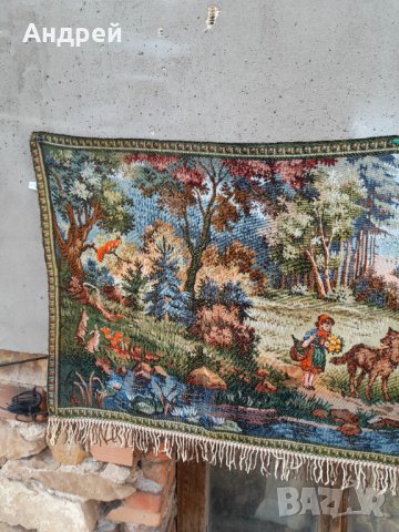 Старинен ковьор,покривка за стена #73, снимка 3 - Антикварни и старинни предмети - 41957921
