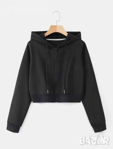 💫 Дамски суичър с цип и качулка – „Драматична“ аниме визия | STBoutique 💫, снимка 10 - Суичъри - 52228151