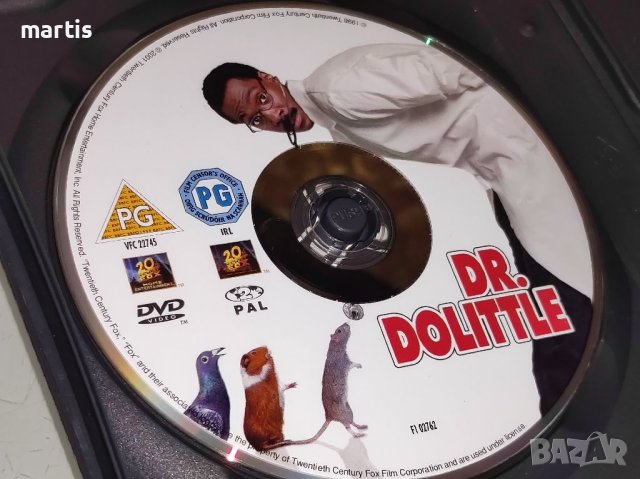 Doctor Dolittle 1-5 DVD, снимка 2 - DVD филми - 41207381