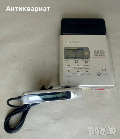 Мини диск Sony MiniDisc Recorder MZ-R55 / Japan, снимка 7 - Други - 53719668