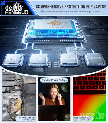 Батерия за Dell 97Wh 6GTPY 5XJ28 GPM03 05041C 5D91C 1P6KD 4GVGH P56F, снимка 3 - Батерии за лаптопи - 50399853