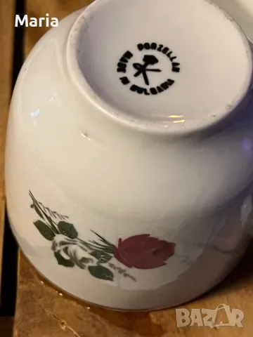 Сервиз за късо кафе с каничка и захарничка, снимка 6 - Сервизи - 48572889