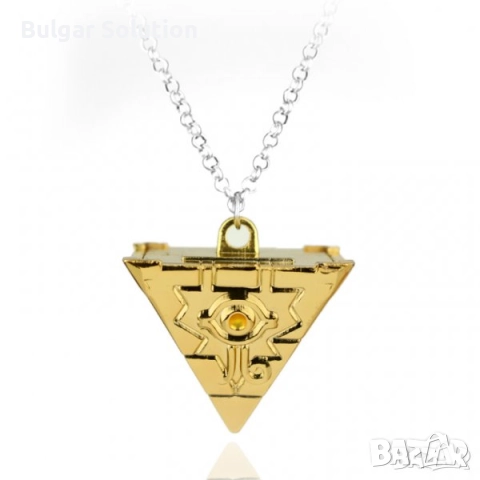 🔱🔱 Yu-Gi-Oh! 3D Хилядолетният Пъзел – Колекционерско Колие / Медальон, снимка 2 - Колиета, медальони, синджири - 52598227