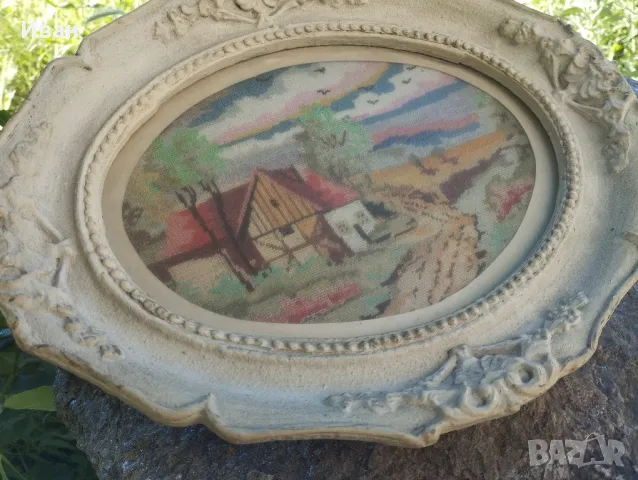 Ръчно изработен гоблен Пейзаж , снимка 2 - Гоблени - 50339049