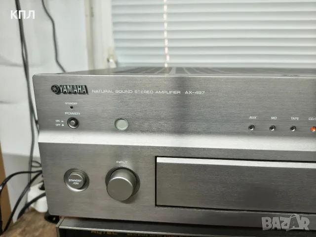 Усилвател YAMAHA AX-497, снимка 2 - Ресийвъри, усилватели, смесителни пултове - 56281763