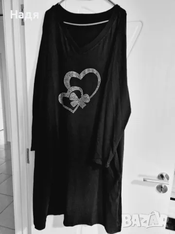 Елегантна рокля голям размер , снимка 4 - Рокли - 49317278