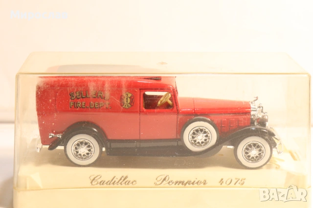 1:43 SOLIDO CADILLAC ПОЖАРНА КОЛИЧКА МОДЕЛ, снимка 4 - Колекции - 53673838