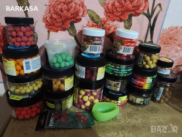 Лот риболовни протеинови топчета 