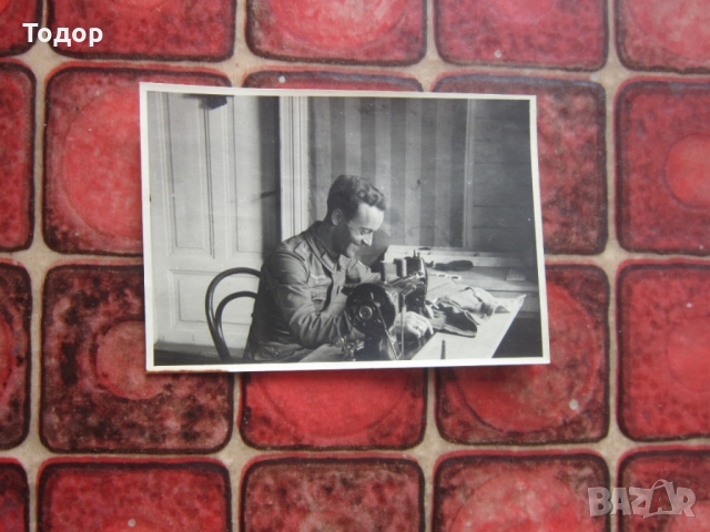 Картичка снимка немски войник 3 райх в17, снимка 3 - Колекции - 36112196