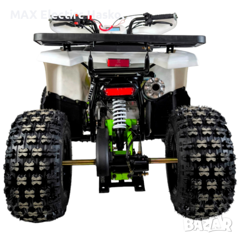 Бензиново ATV 150 кубика Demon Hunter - Green/White, снимка 4 - Мотоциклети и мототехника - 44775471