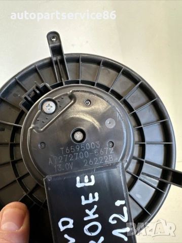 Мотор за вентилатор на парното за Jeep Grand Cherokee 3.0 CRD (2012) T6595003, снимка 3 - Части - 53512794