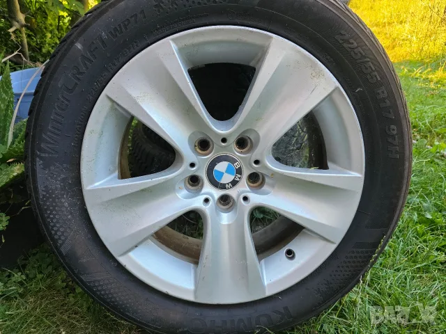 Оригинални лети джанти BMW Style 327 със зимни гуми Kumho