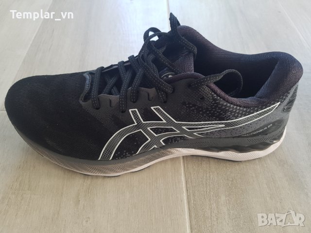 ASICS NIMBUS 23 1011B004.001 //  colour BLACK WHITE, снимка 2 - Маратонки - 40431683