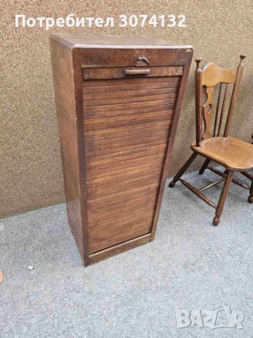 Ретро шкаф за документи Кантонерка, снимка 3 - Шкафове - 52806694