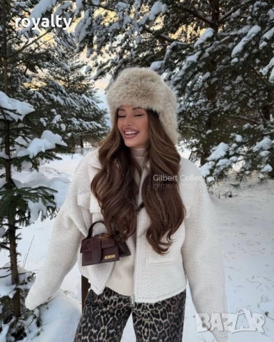 Зимни Дамски Шапки Различни Цветове , снимка 8 - Шапки - 52877198