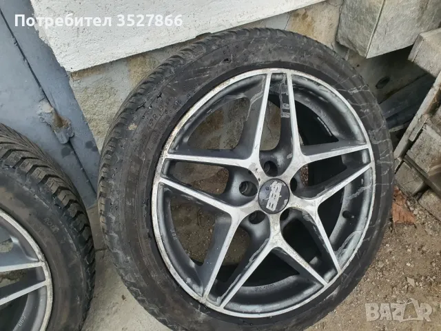 Джанти 5x112 18" BBS cf011 със зимни гуми, снимка 5 - Гуми и джанти - 48080037