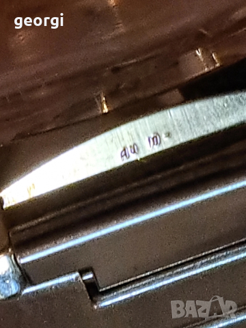 съветски позлатен часовник Poljot с метална верижка Полет , снимка 5 - Мъжки - 52668207