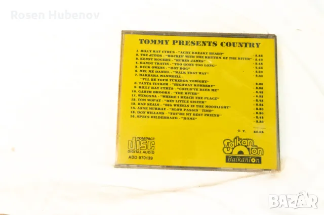 Tommy Presents Country, снимка 3 - CD дискове - 49223309