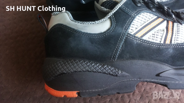 ARBESKO Leather Work Safety Shoes размер EUR 46 работни обувки естествена кожа с бомбе WS1-33, снимка 4 - Други - 51991928