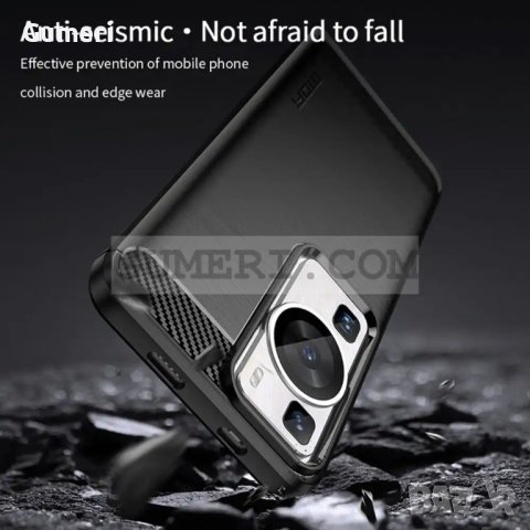 Гръб "Карбон Шарк" за Huawei P60 Pro, снимка 7 - Калъфи, кейсове - 41378672