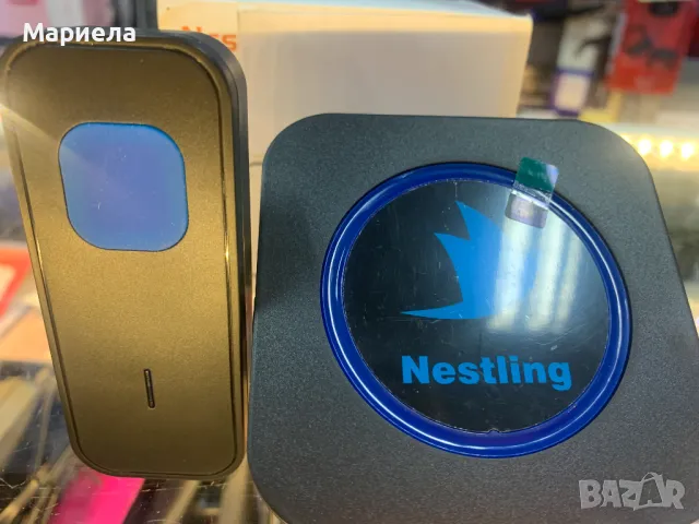 Безжичен звънец водоустойчив / LED Подсветка / 55 мелодии