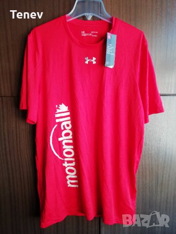 Чисто нова тениска с етикет Under Armour фланелка размер S