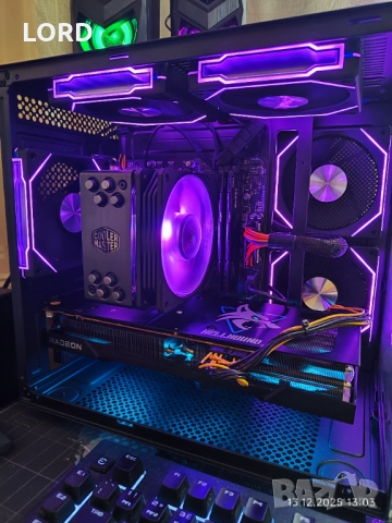 Геймърски i5 14400f, RX 6700 XT 12GB, RAM 32GB DDR4, SSD 512GB NVME