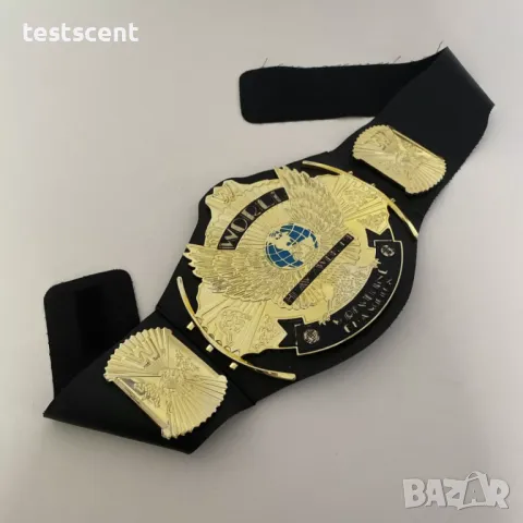 Шампионски пояс WWE Winged Eagle Championship WWF световната титла в кеча Mattel детски belt колан, снимка 2 - Други - 50214280