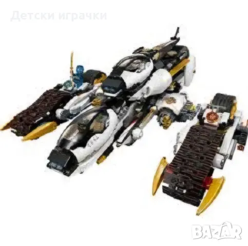 Конструктор Нинджаго Ninja 1168ч Phantom Salvage Ronin 6+, снимка 7 - Конструктори - 48481915