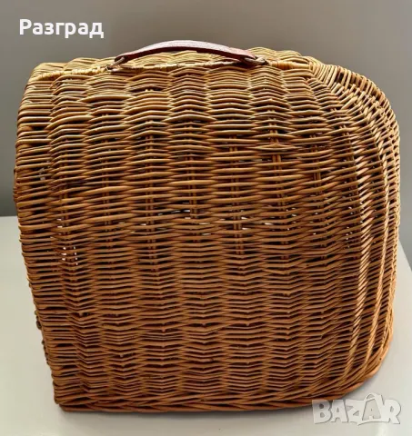Плетена ратанова чанта за домашен любимец, снимка 7 - За котки - 50004448