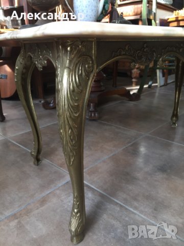 Барокова маса  №3477, снимка 9 - Антикварни и старинни предмети - 39743952