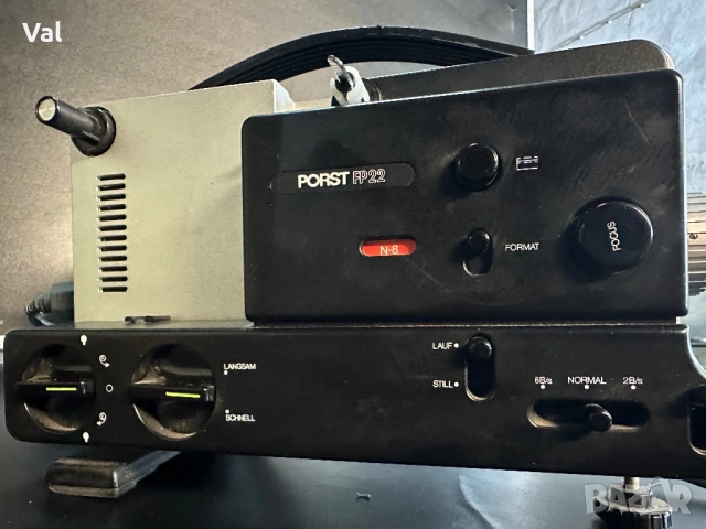 Кинопроектор Porst FP22, снимка 2 - Антикварни и старинни предмети - 51809586