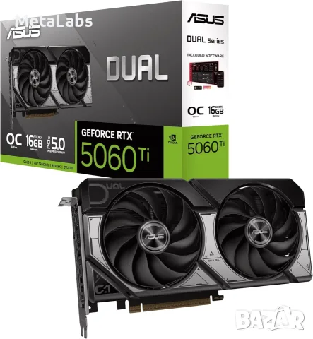 Asus GeForce RTX 5060 Ti DUAL OC 16 GB