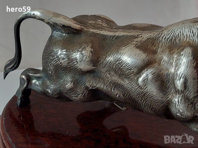 Стара сребърна авторска скулптура/солидно сребро 916 проба/, снимка 9 - Антикварни и старинни предмети - 39813575