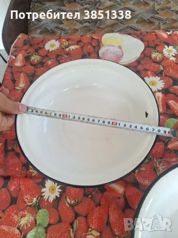 Две руски, емайлирани купи от соца, снимка 4 - Съдове за готвене - 55779363
