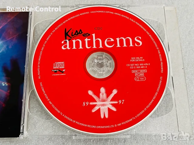 VA - KISS ANTHEMS 89-97 (2 x CD, 1997), снимка 4 - CD дискове - 55723517